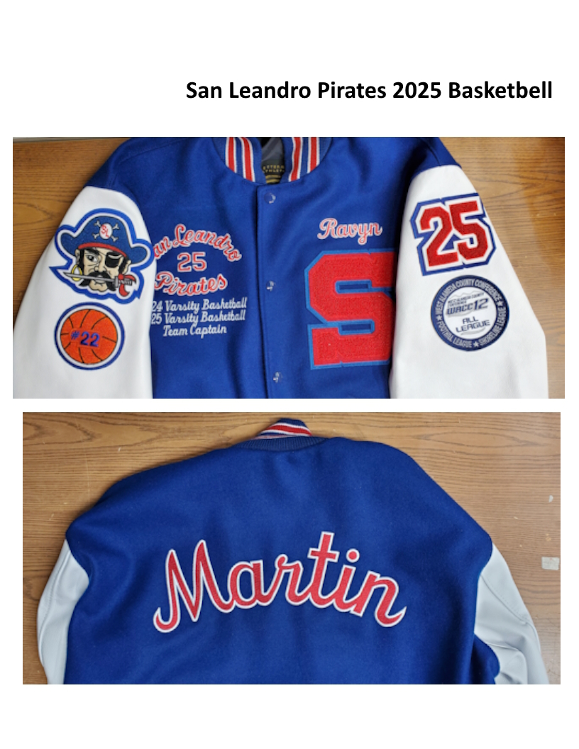 Kim's Kustom Embroidery - San Leandro Pirates