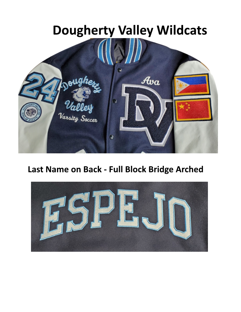 Kim's Kustom Embroidery - Doughterty Valley Wildcats