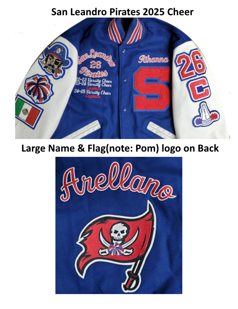 Kim's Kustom Embroidery - San Leandro Pirates