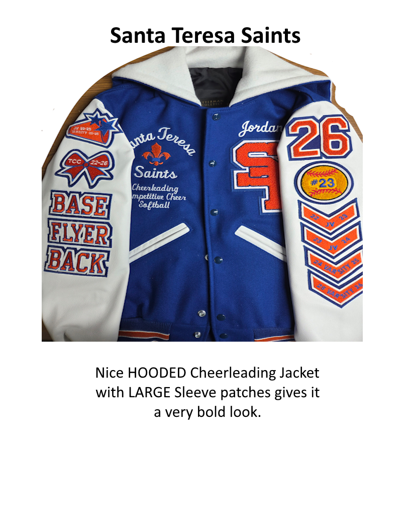 Kim's Kustom Embroidery - Santa Teresa Saints