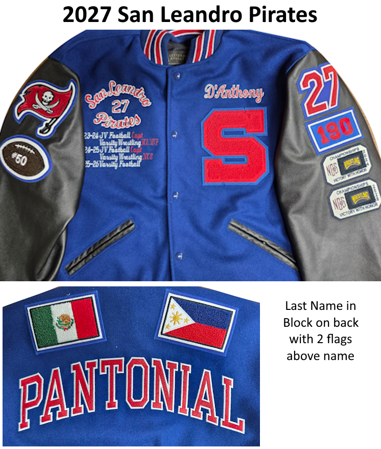 Kim's Kustom Embroidery - San Leandro Pirates